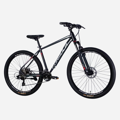 Гірський велосипед Formula THOR DD CS 27.5" чорний, вид збоку повністю