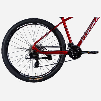Formula THOR 27.5" — задній перемикач Shimano та касета, вид ззаду