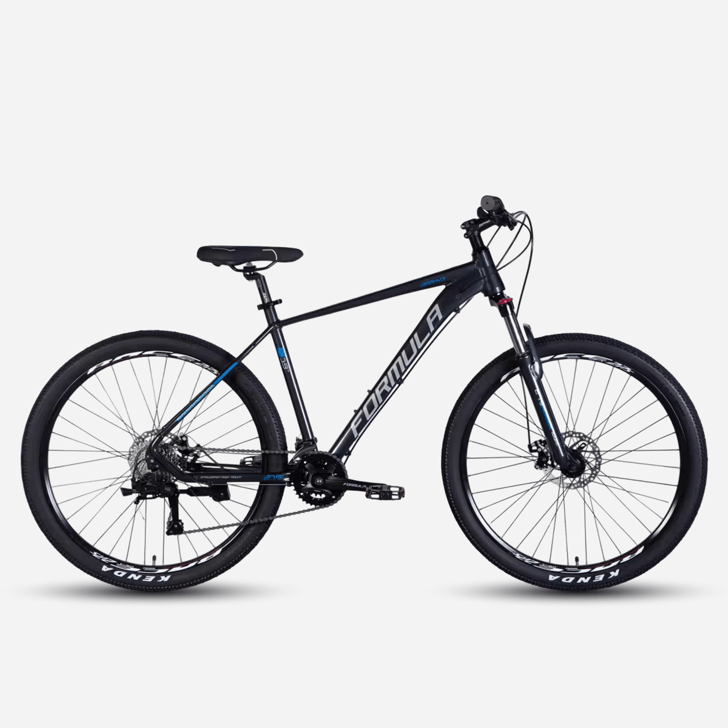 Гірський велосипед Formula ZEPHYR 3.0 27.5" темно-сірий, вид збоку