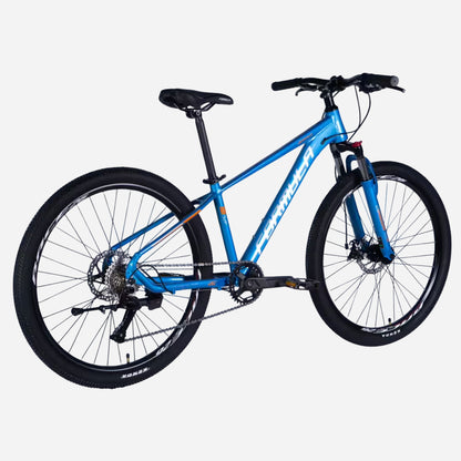 Гірський велосипед Formula ZEPHYR 3.0 DD 26" синій збоку — рама 14", шини Kenda, дискові гальма