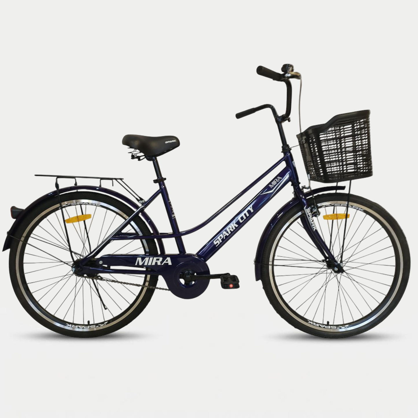 Міський велосипед SPARK CITY MIRA 26", сталева рама 17", кошик