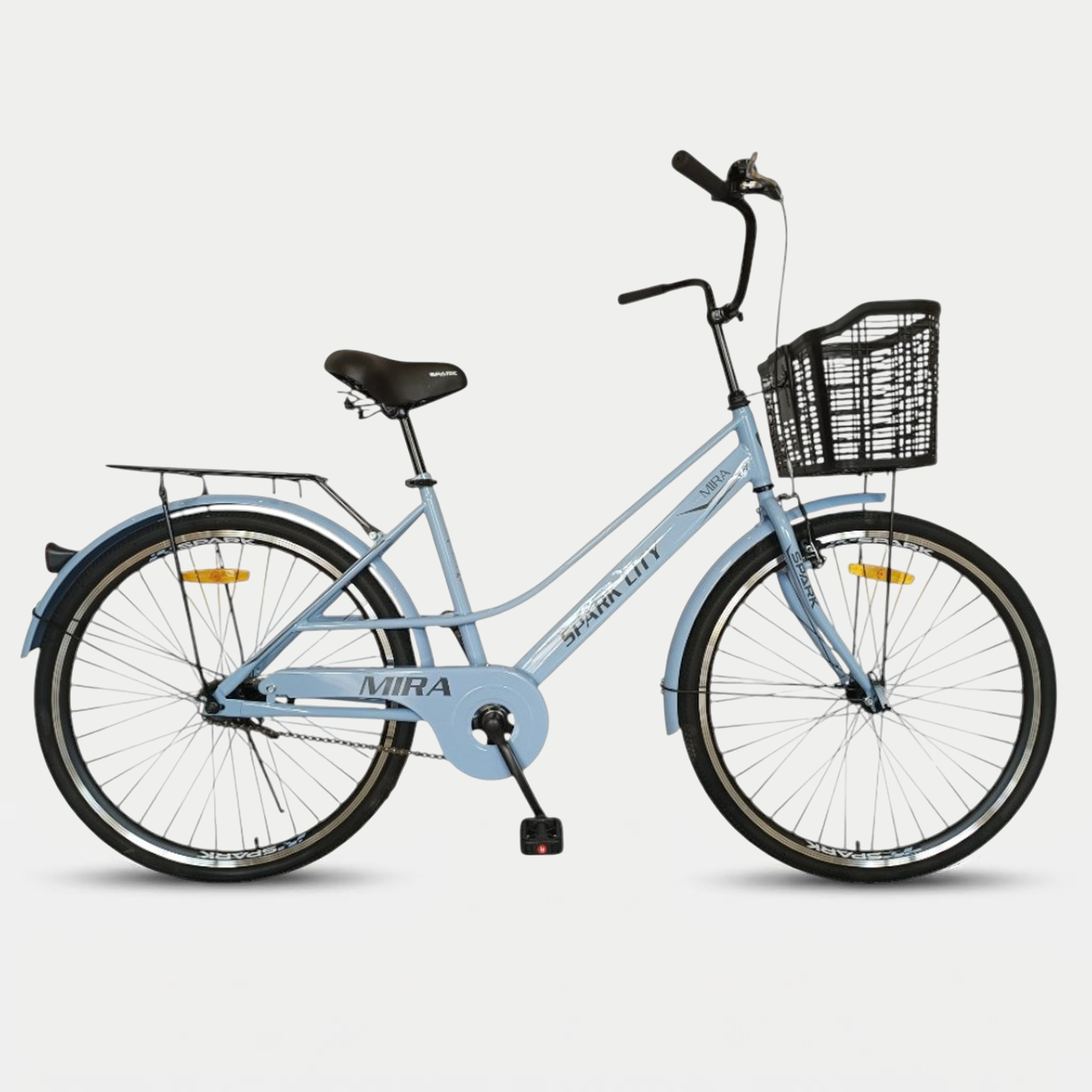Міський велосипед SPARK CITY MIRA 26", сталева рама 17", кошик