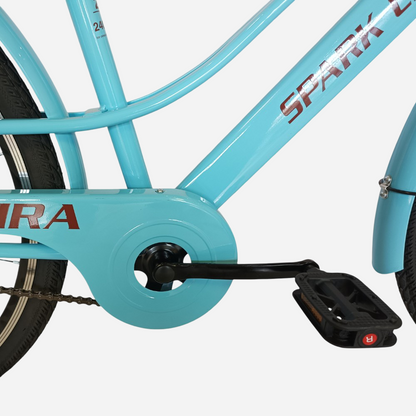 Міський велосипед SPARK CITY MIRA 28", стальна рама 18", кошик