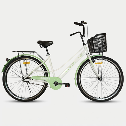 Міський велосипед SPARK CITY MIRA 28", стальна рама 18", кошик
