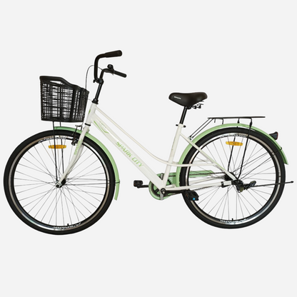 Міський велосипед SPARK CITY MIRA 28", стальна рама 18", кошик