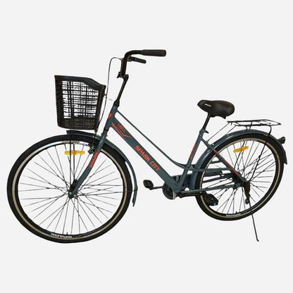 Міський велосипед SPARK CITY MIRA 28", стальна рама 18", кошик